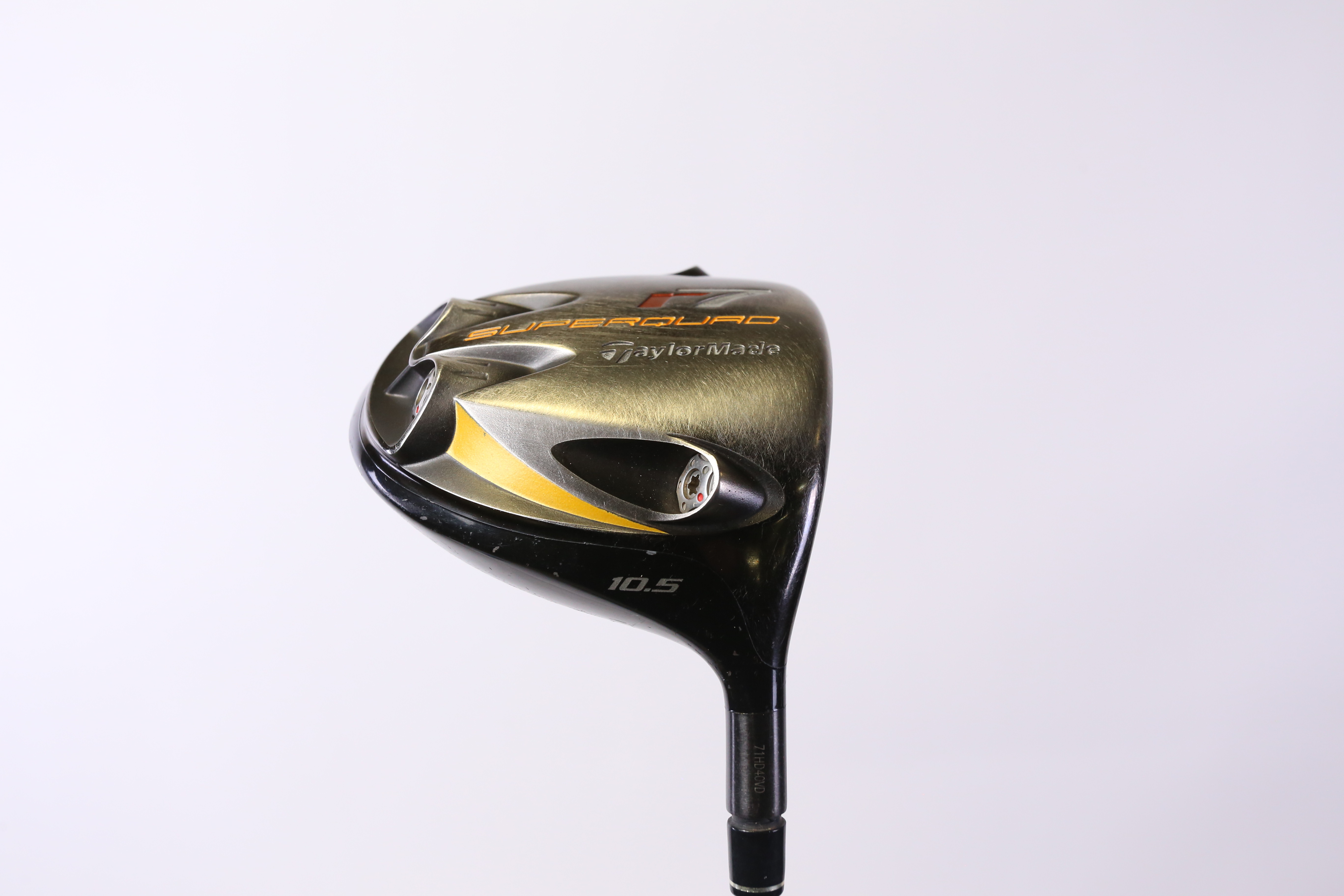 TaylorMade r7 SuperQuad Driver 45 in RH 10.5* REAX Graphite Shaft