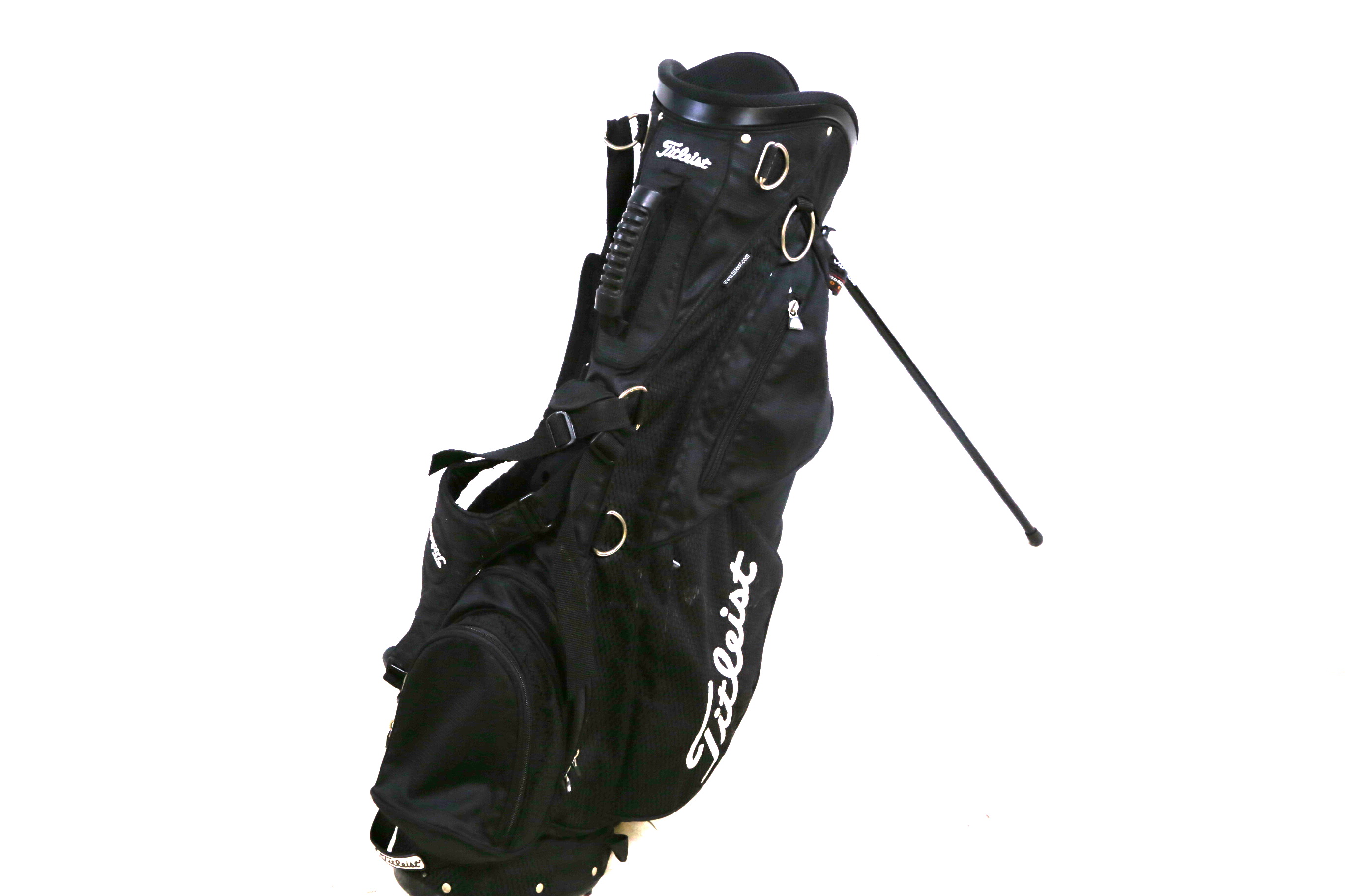 Titleist Stand Golf Bag 6 Way Divider Black eBay