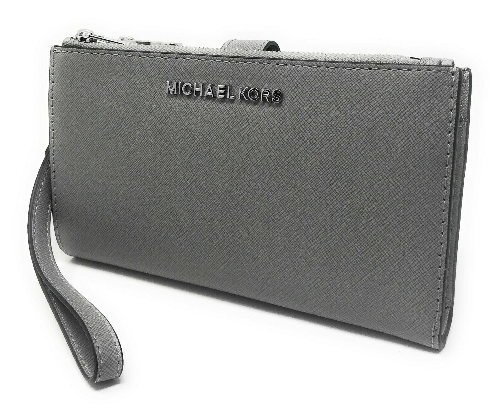 Michael Kors MK Jet Set Travel Double Zip Phone Wristlet Wallet eBay