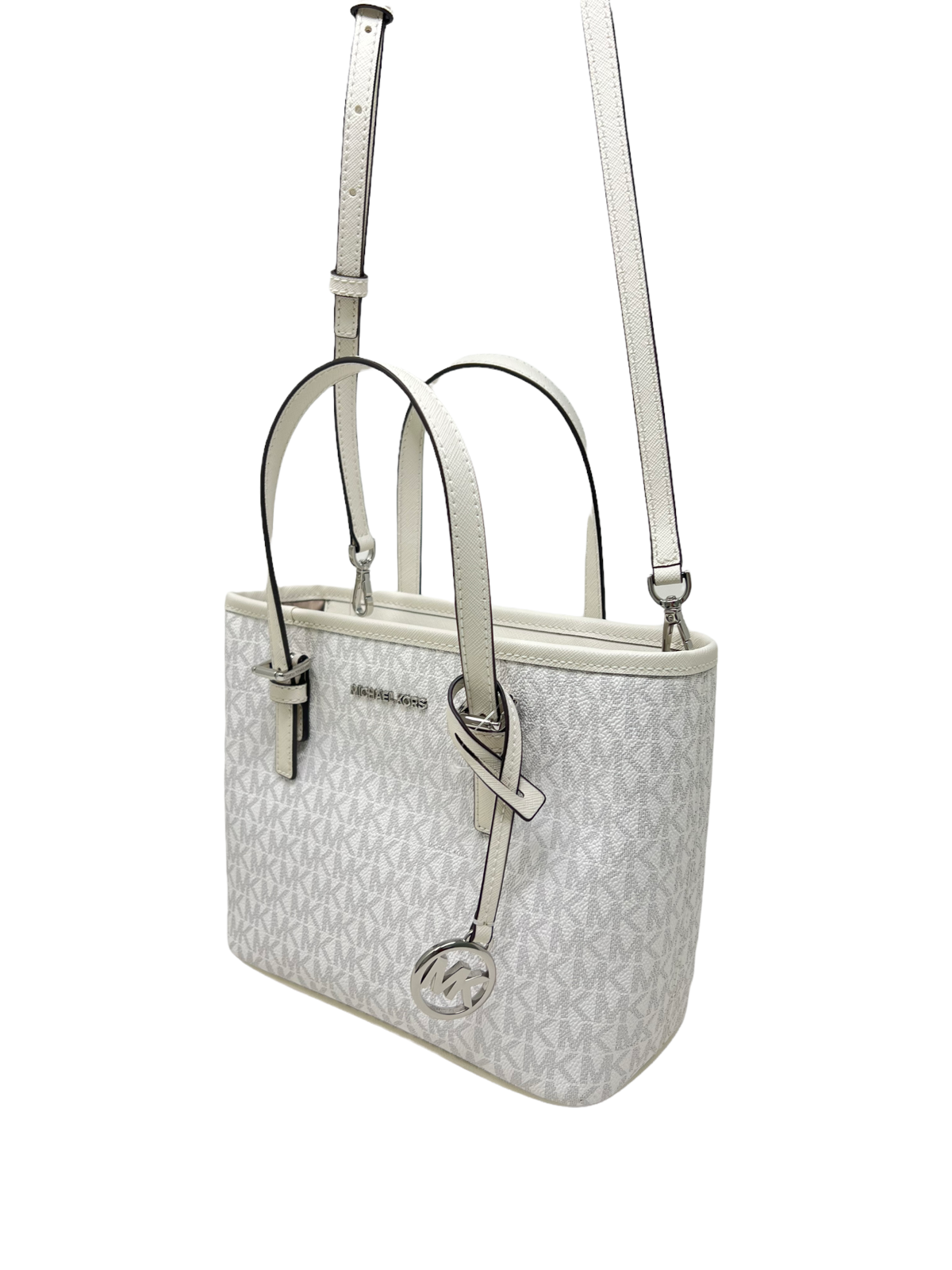 Michael Kors Jet Set Large Shoulder Tote Bag with Double Zip ...