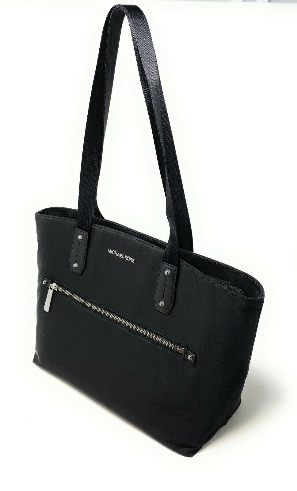 michael kors polly medium nylon tote bolsa