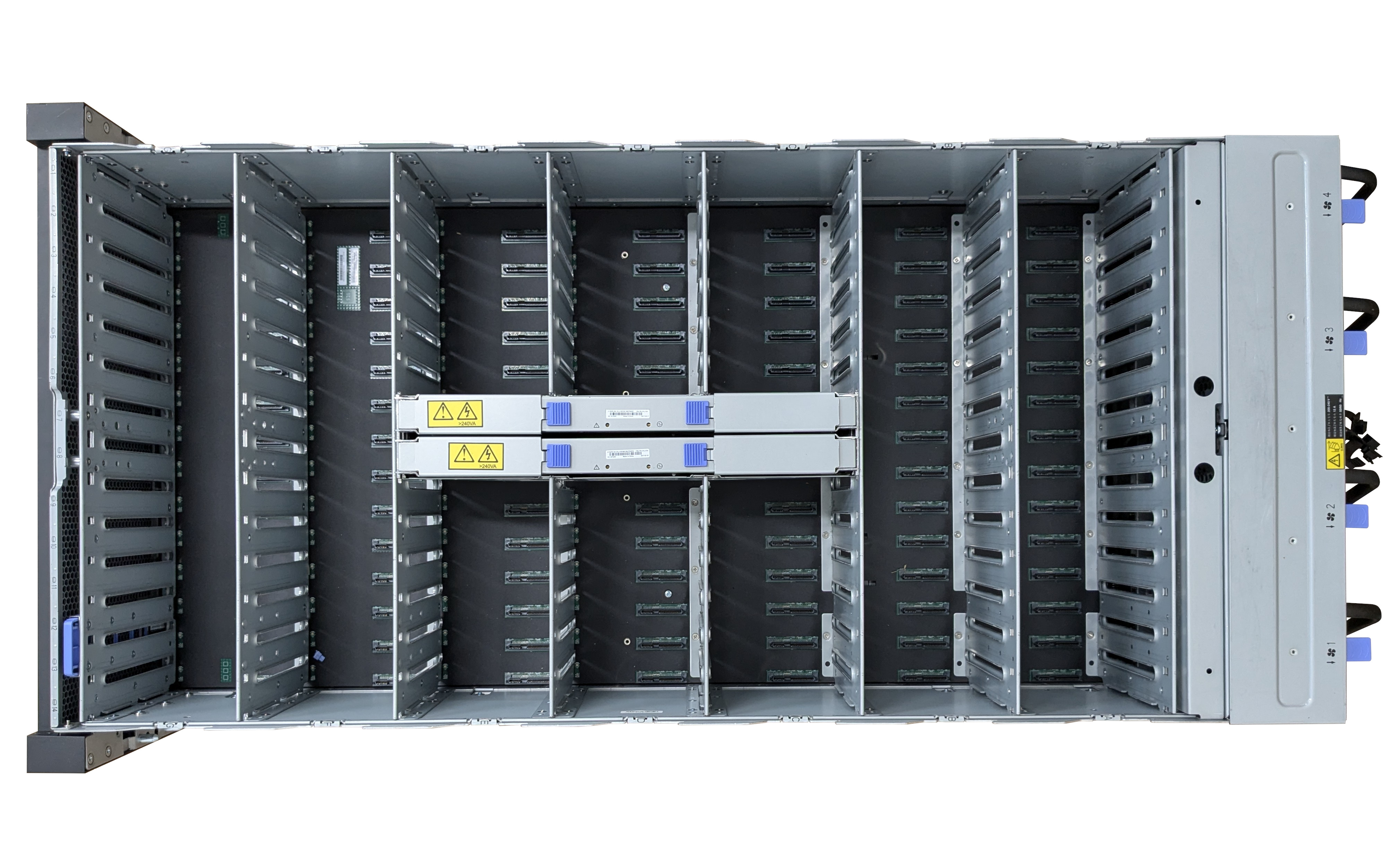 IBM 2076-92F Storwize V7000 92 Bay Expansion Enclosure – 2x IO, 2x