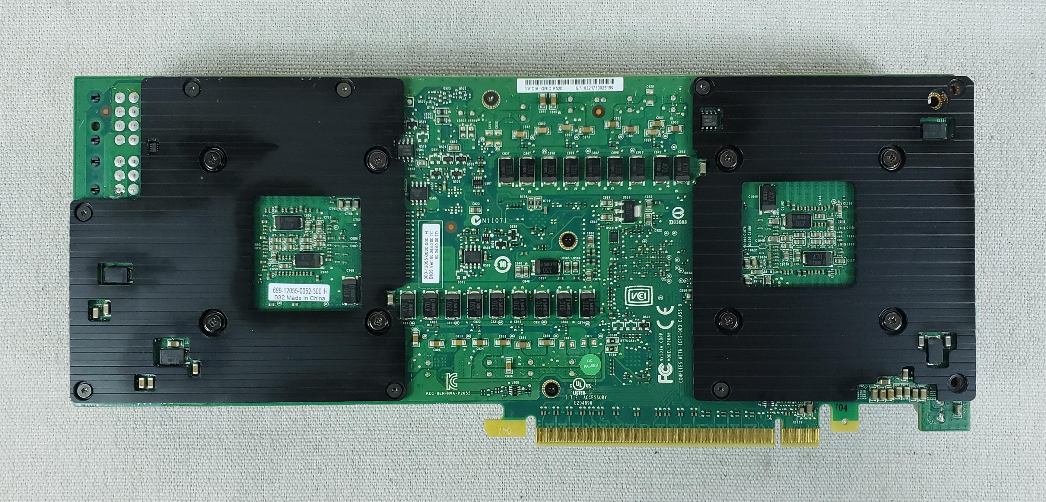 Nvidia Grid K520 8GB GDDR5 PCIe GPU Graphics Card | eBay