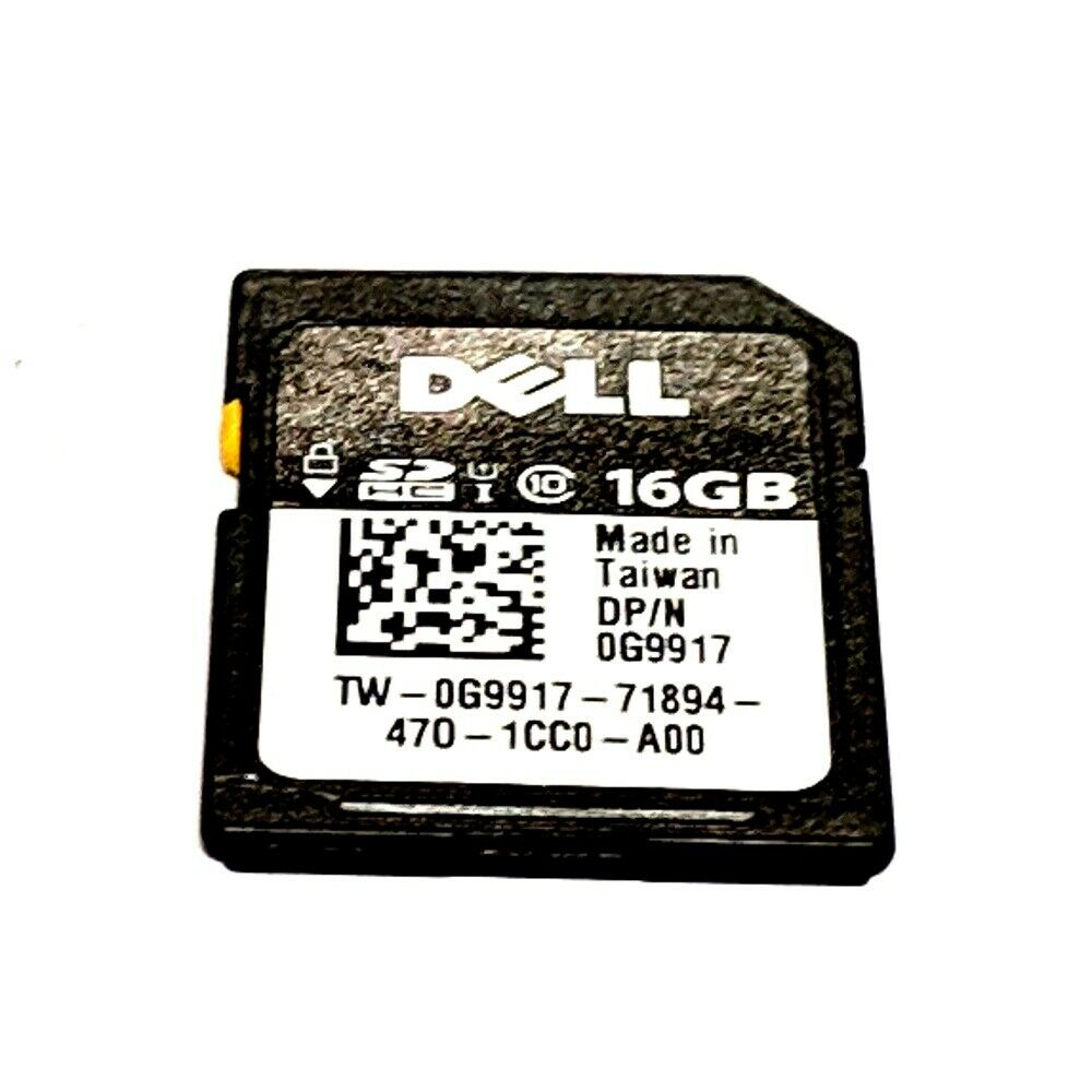 Dell 16GB SDHC Class 10 SD Card G9917 eBay