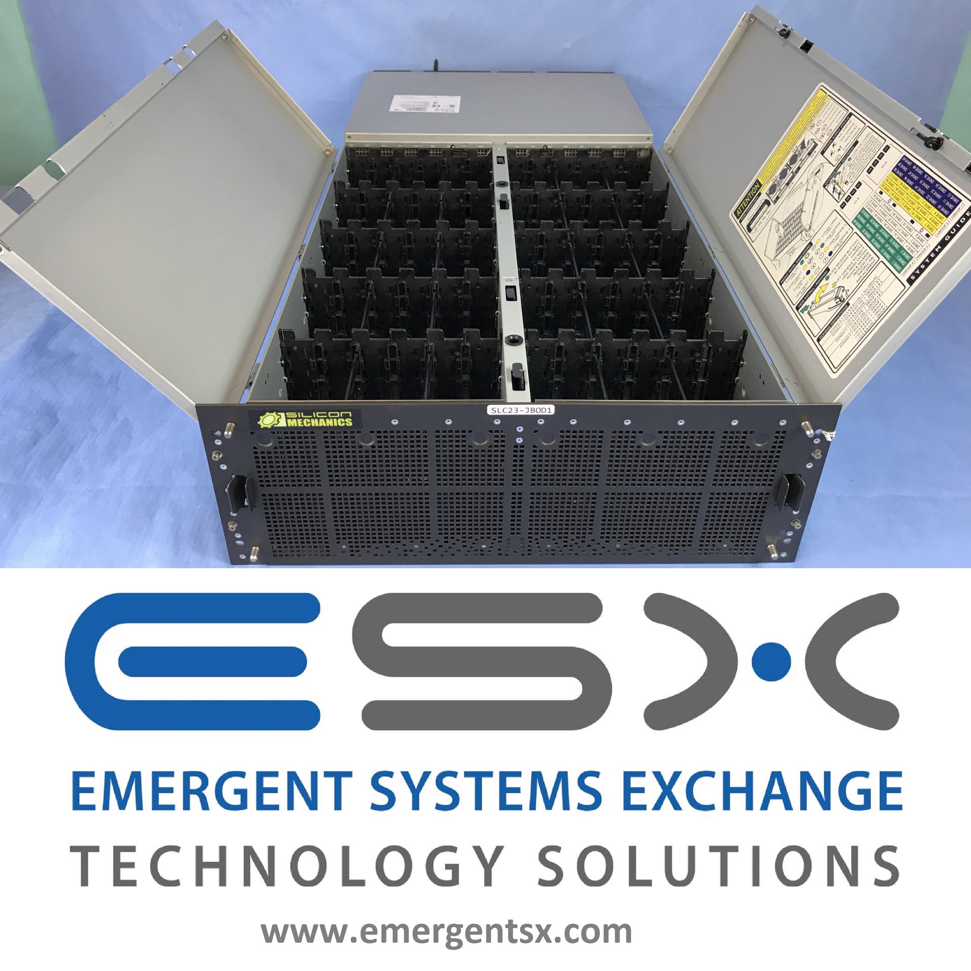 sysss_即日発送 Newisys NDS-4600-JD-05 60Bay Direct Attach JBOD Storage - 60x 4TB