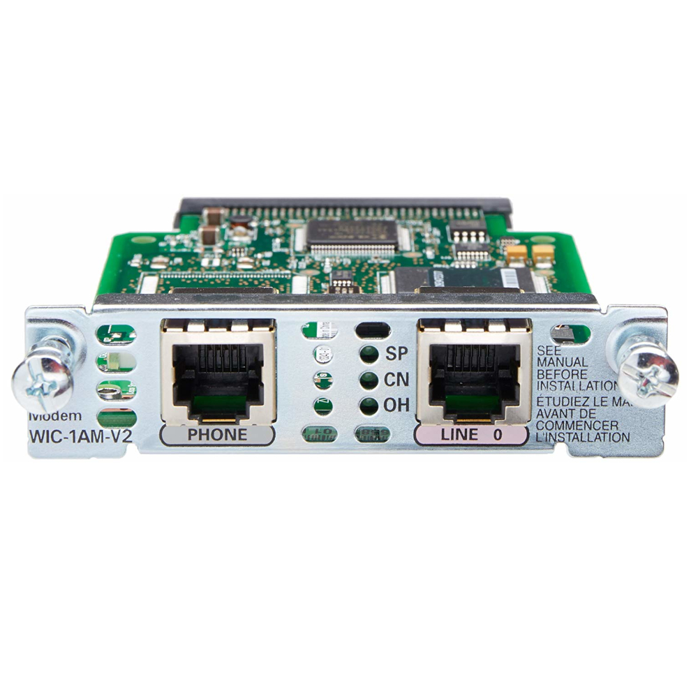 Cisco WIC-1AM-V2 1 Port Modem WAN Interface Card
