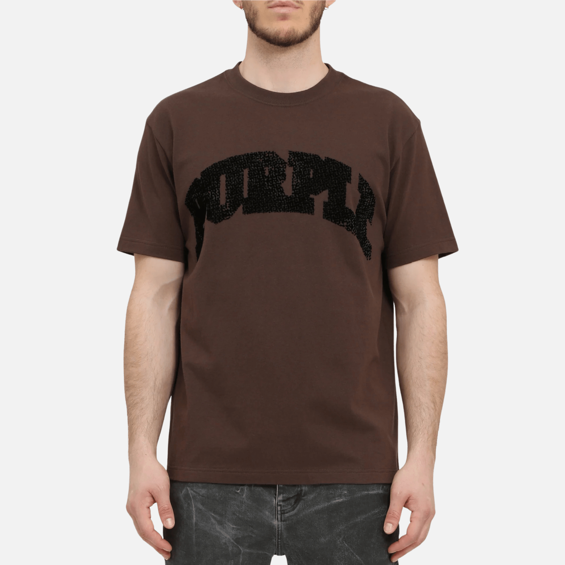 Purple brand slab wordmark t-shirt
