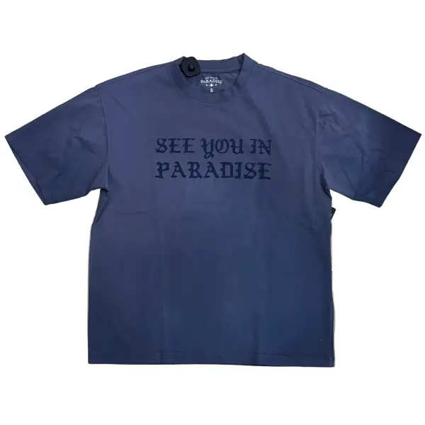 See you in paradise faded wash t-shirt