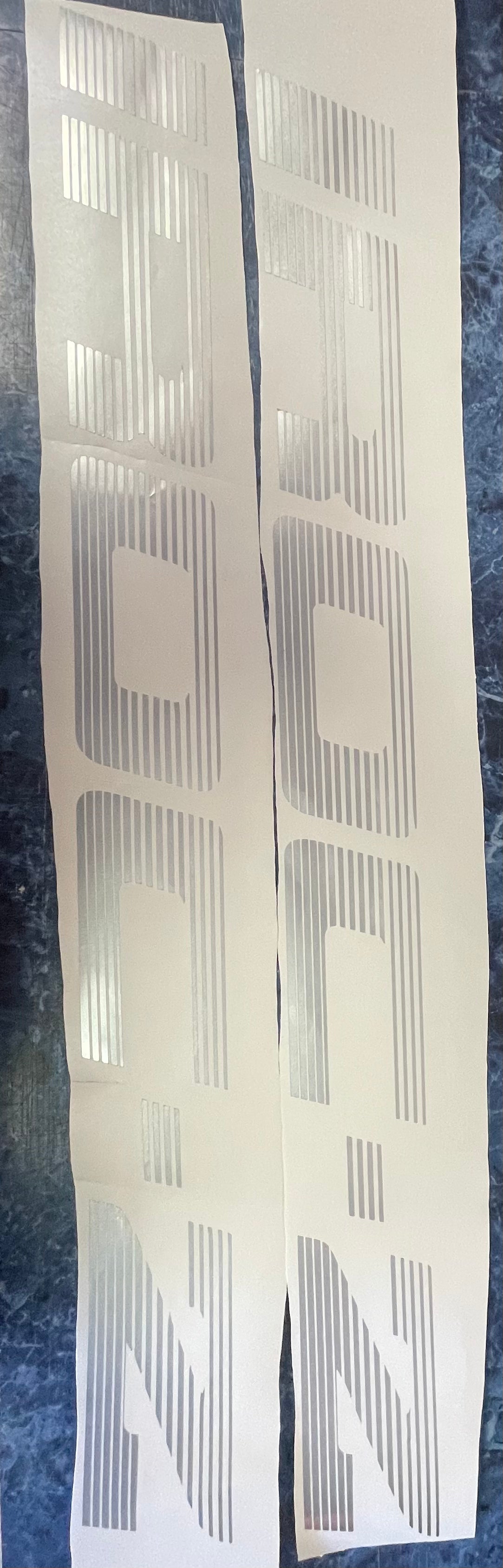 1985-1990 IROC Z TÜRAUFKLEBER - 2er Set Camaro, Z 28 einfarbig oder Streifen - Bild 3 von 4