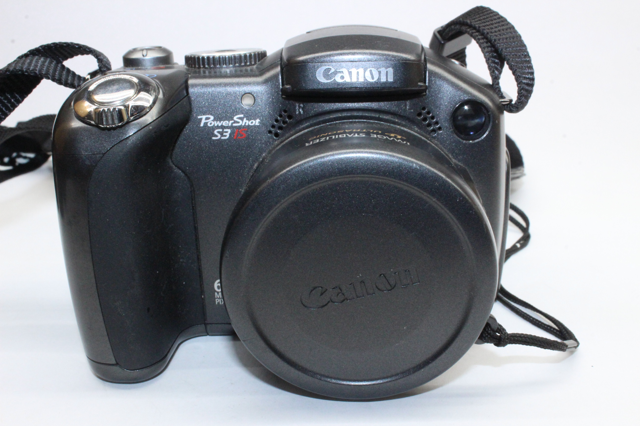 Canon Powershot S3 IS 6MP Digital Camera Black SD 13803063998 eBay