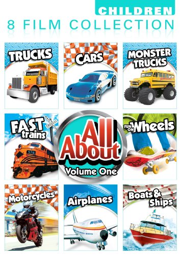 All About 8 Pack Volume 1 Car, Monster Trucks, Boats, Ships [DVD