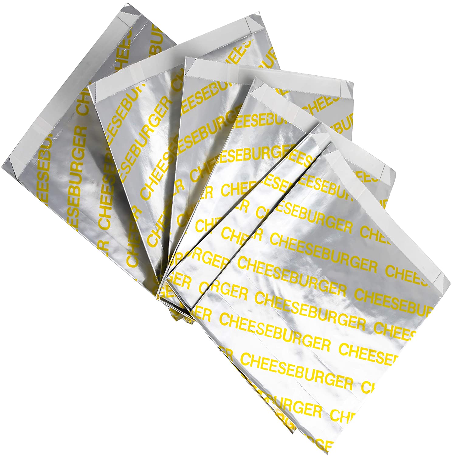 Envoltura sándwich de papel de aluminio retro para chinches, paquete a granel de 6x6 bolsas para hamburguesas de Avant Grub - Imagen 14 de 29