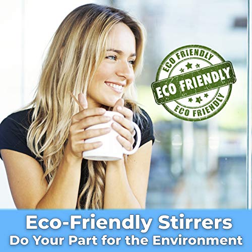 5.5" Bulk Disposable Coffee Stirrers Compostable Birch Wood by Avant Grub - Picture 12 of 22