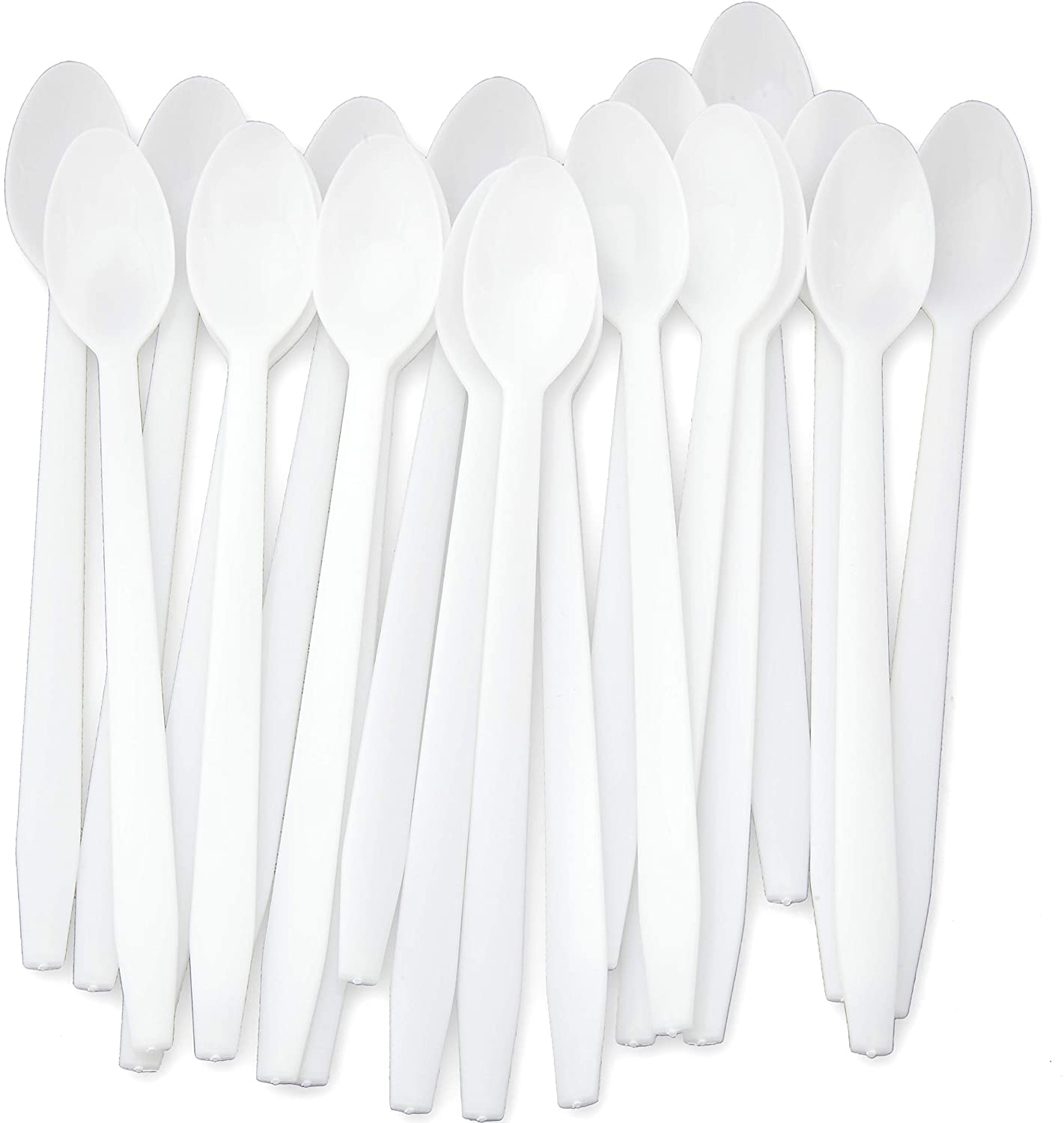 8" Plastic Soda Spoons for Ice Cream & Sundae, Red or White by Avant Grub - Picture 30 of 33