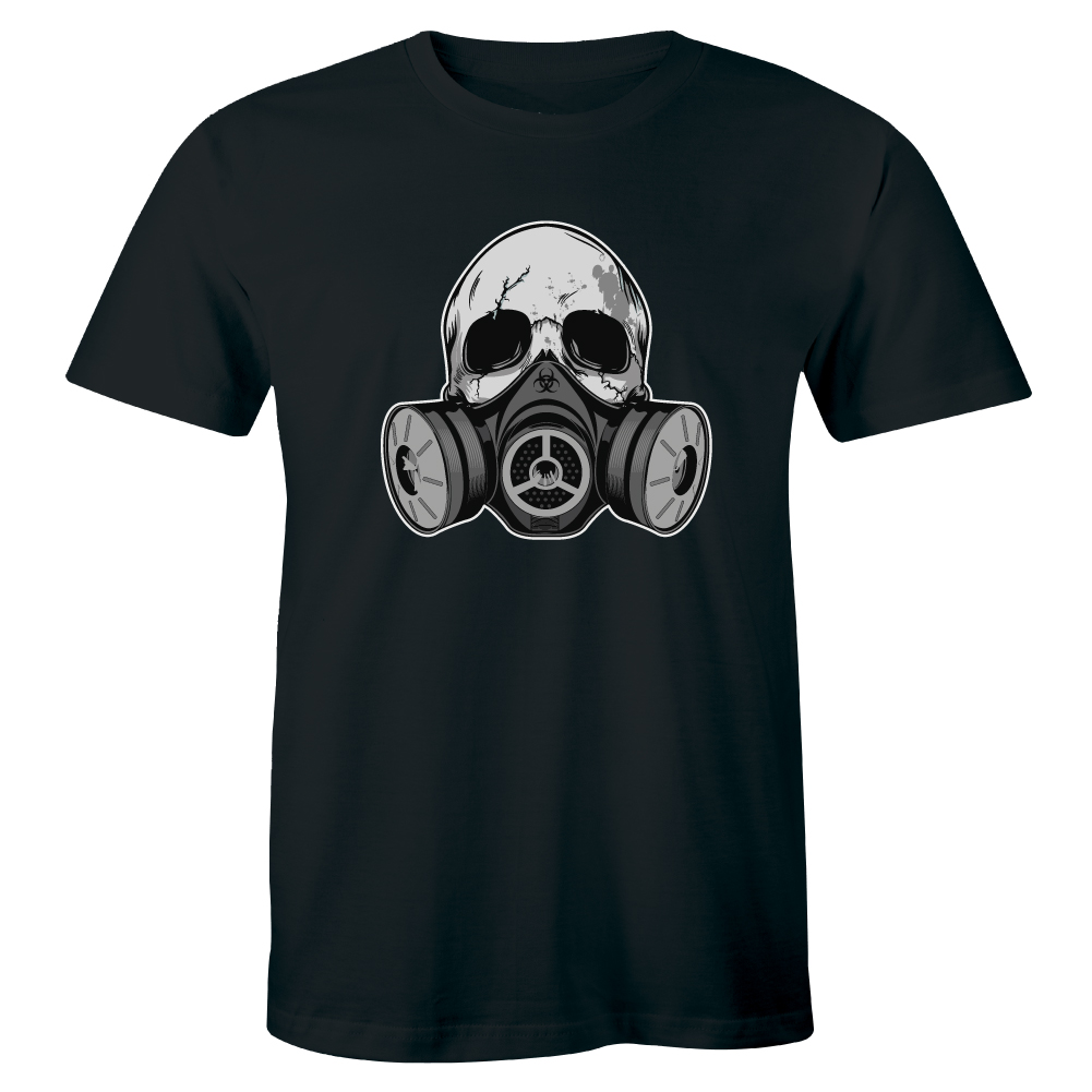 TTTTT様 Gas Mask Shirt Hong Kong Men's T-shirt Tee Democracy streetwear