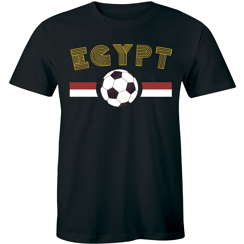 Egypt Soccer Ball Game Sports Egyptian Football Team Fan Men's Tee T