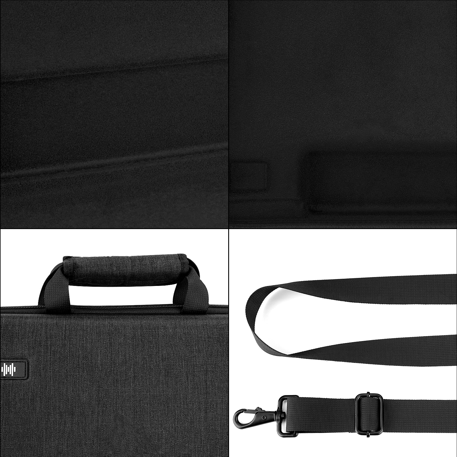 Geekria Travel Carrying Hard Case für Maschine Plus, MK3 - Bild 5 von 6