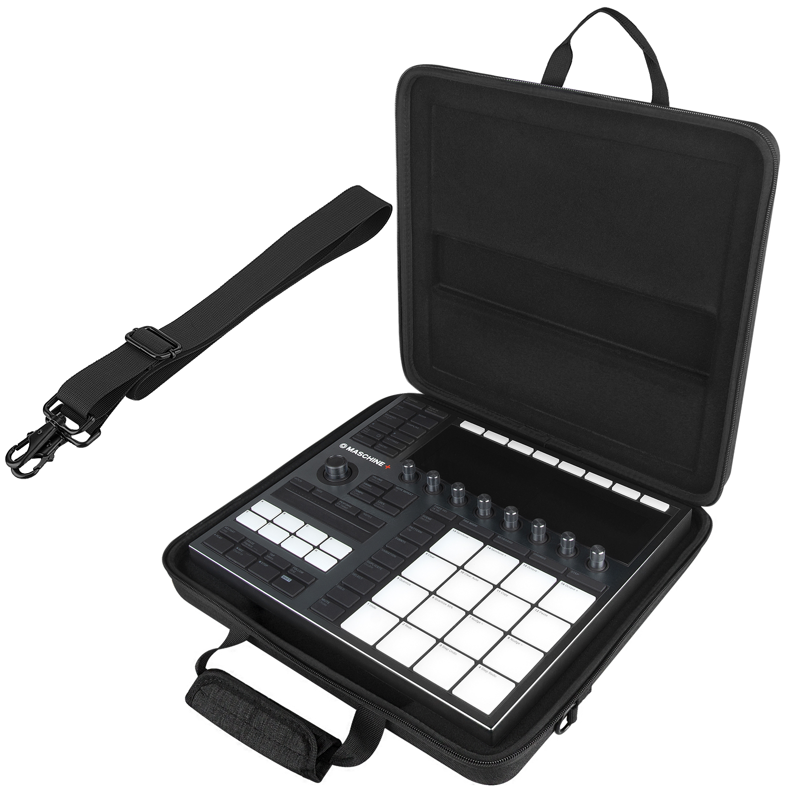 Geekria Travel Carrying Hard Case für Maschine Plus, MK3 - Bild 1 von 6