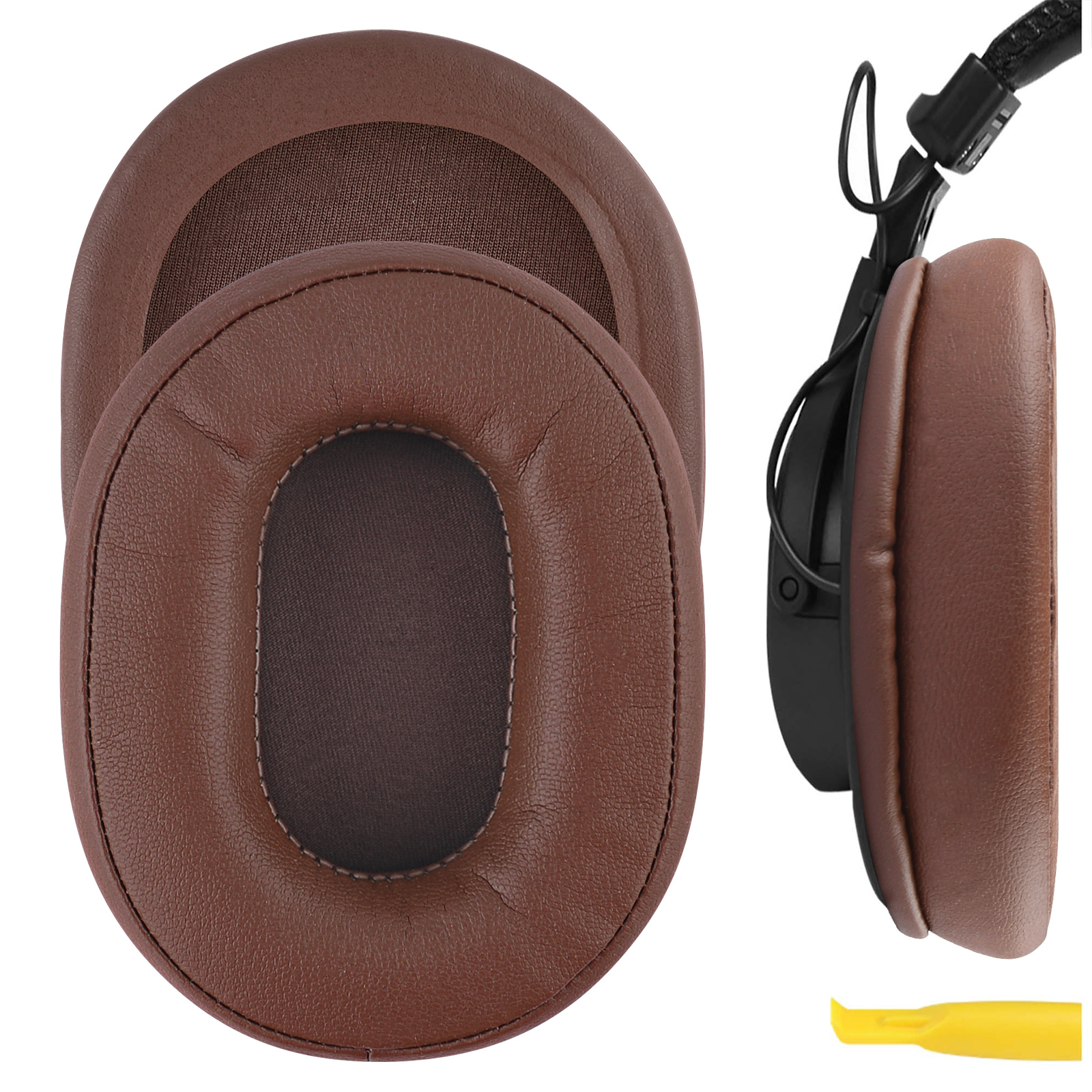 Geekria Replacement Ear Pads for SONY MDR7506 Headphones (Brown) eBay