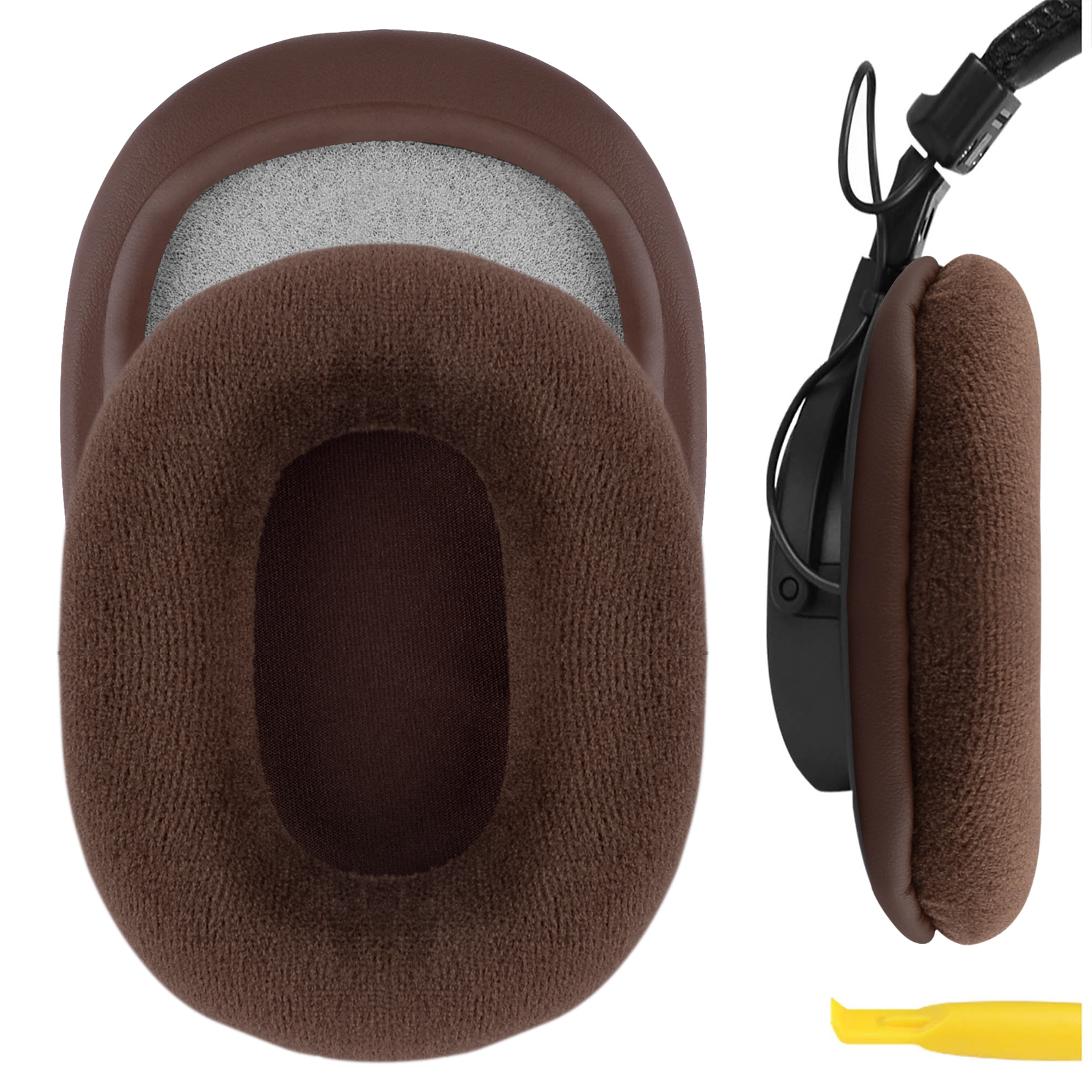 Geekria Replacement Ear Pads for Sony MDR7506 Headphones (Brown) eBay