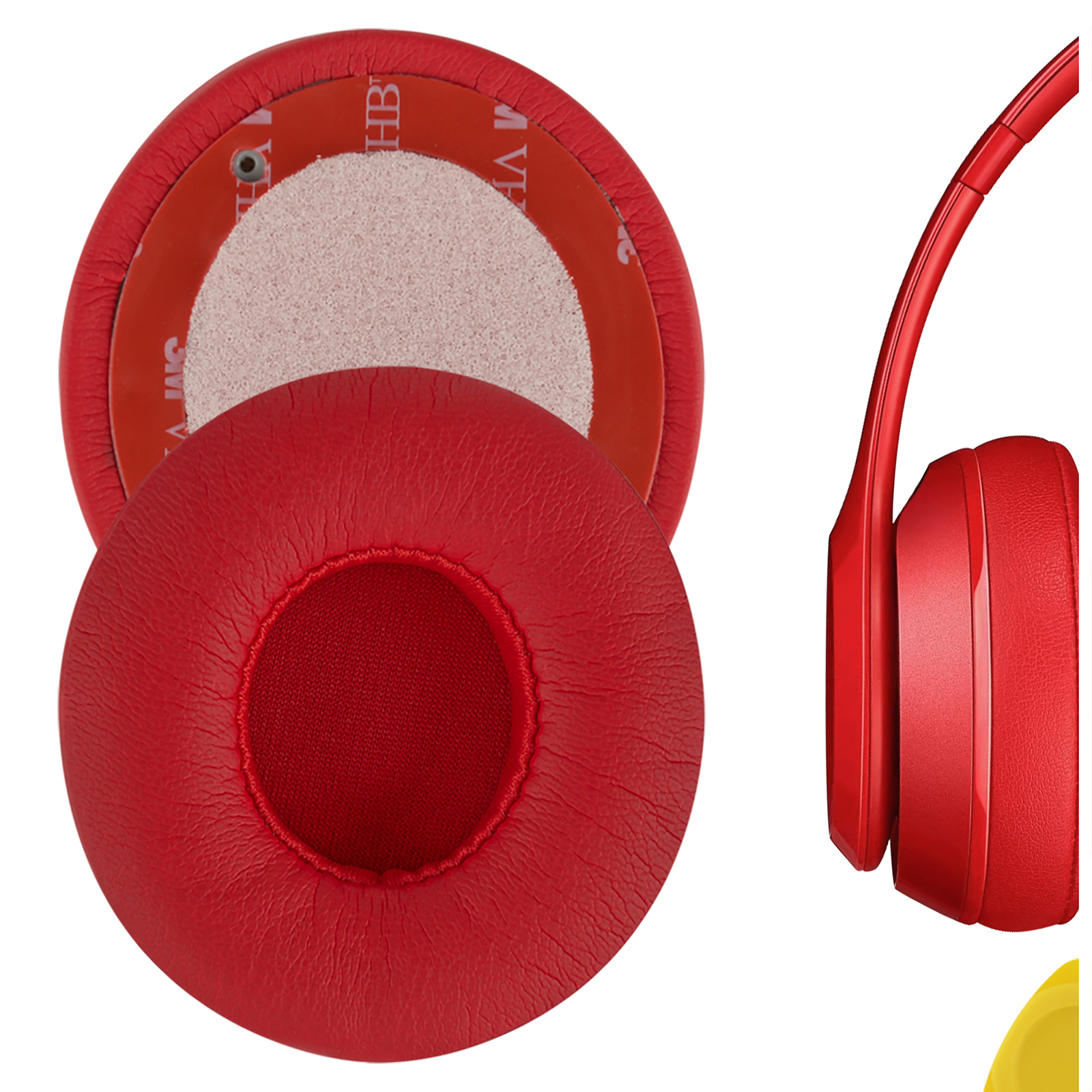Geekria Protein Leather Ear Pads for Beats Solo Wireless