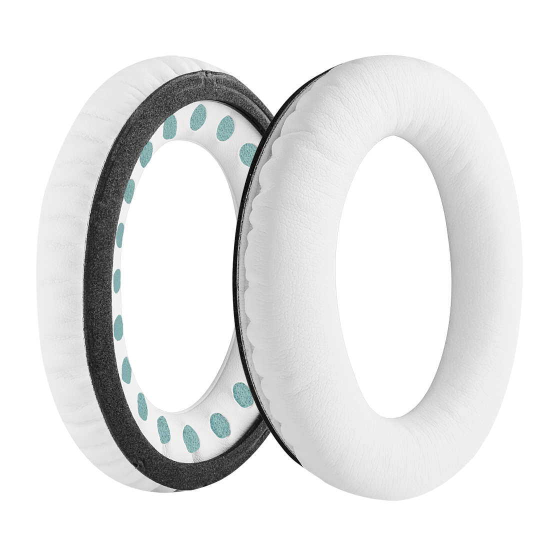 Geekria Replacement Ear Pads for Bose QC35 ii Gaming Headphones (White