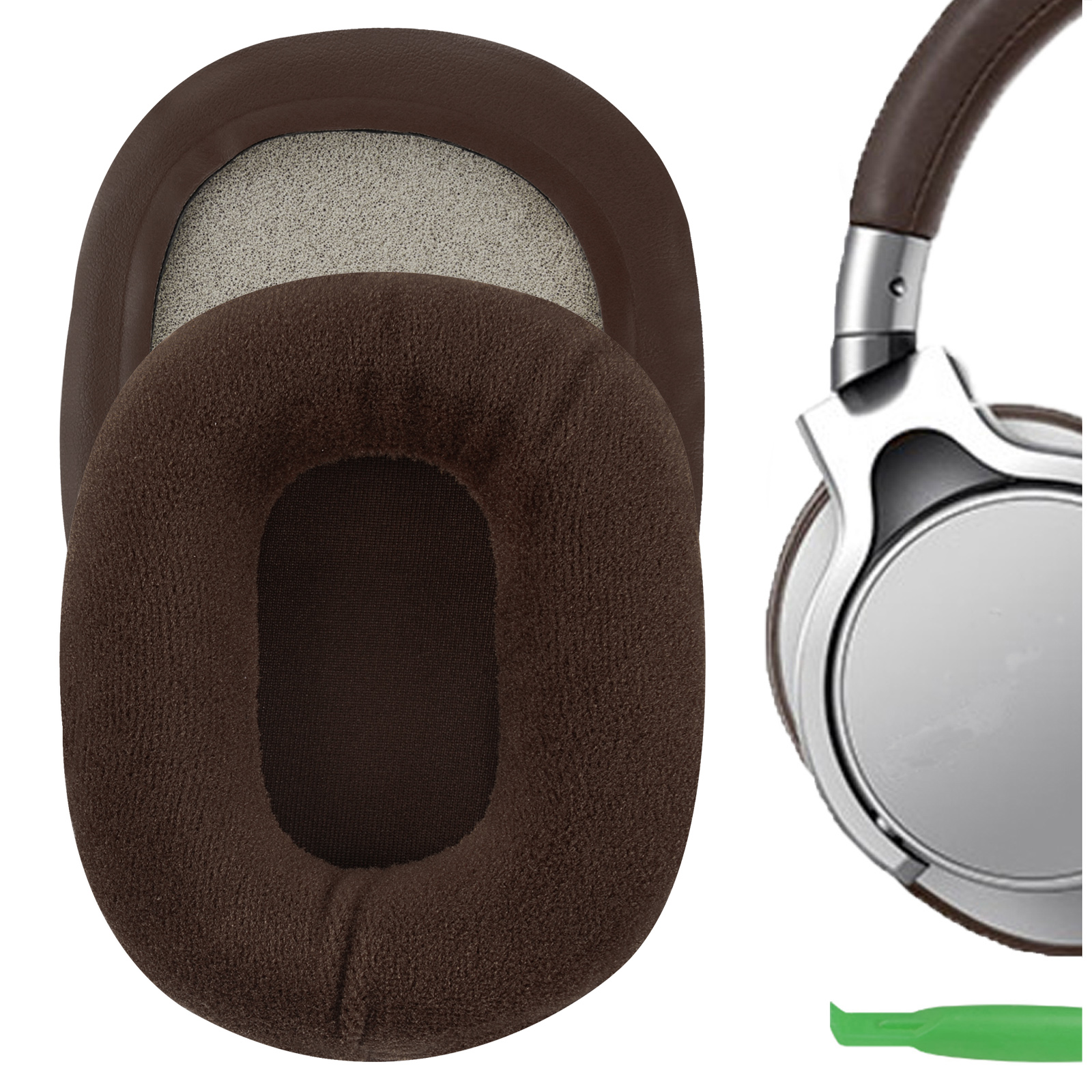 Geekria Velour Replacement Ear Pads for 