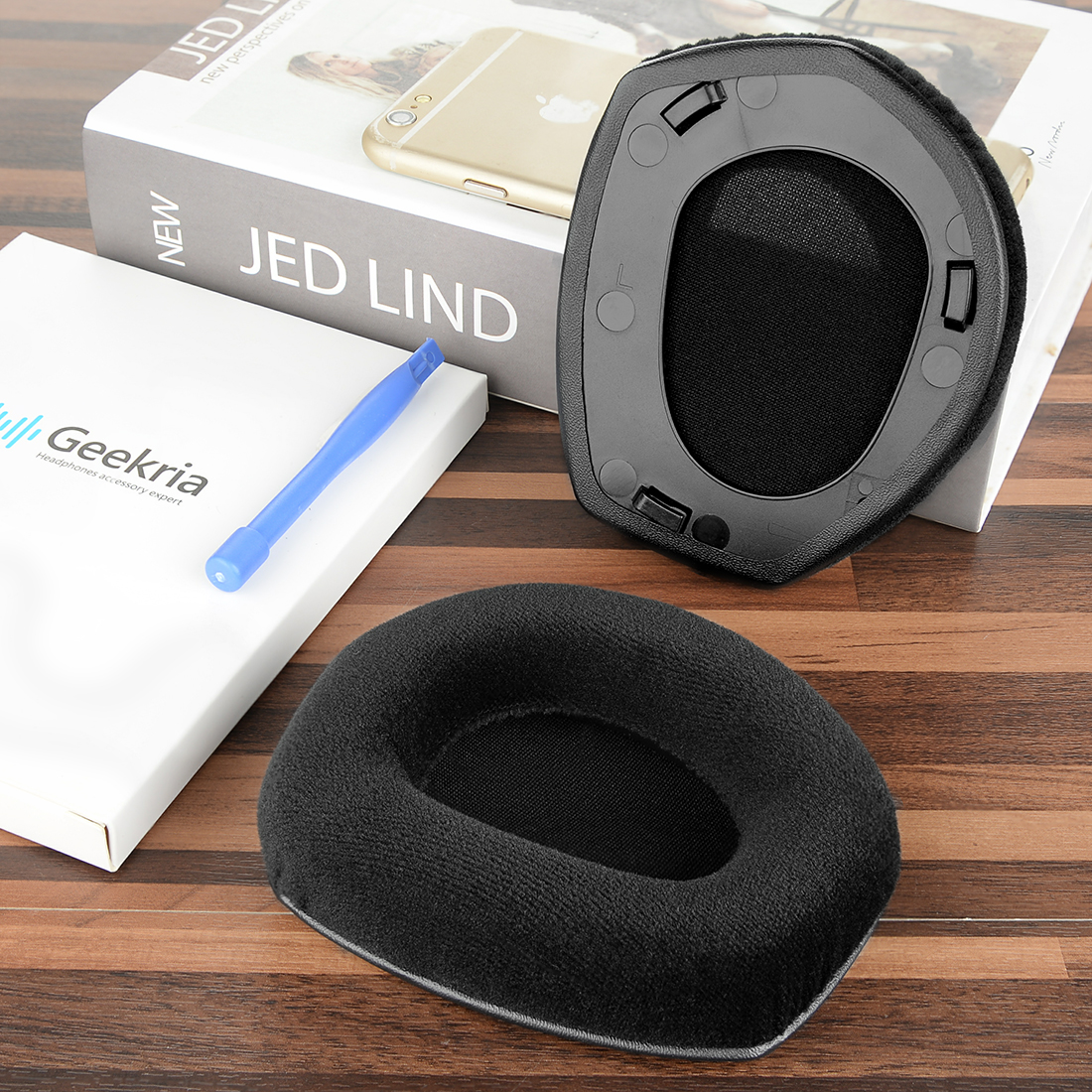 Geekria Ear Pads for Sennheiser RS175, RS195 Headphones Replacement Ear