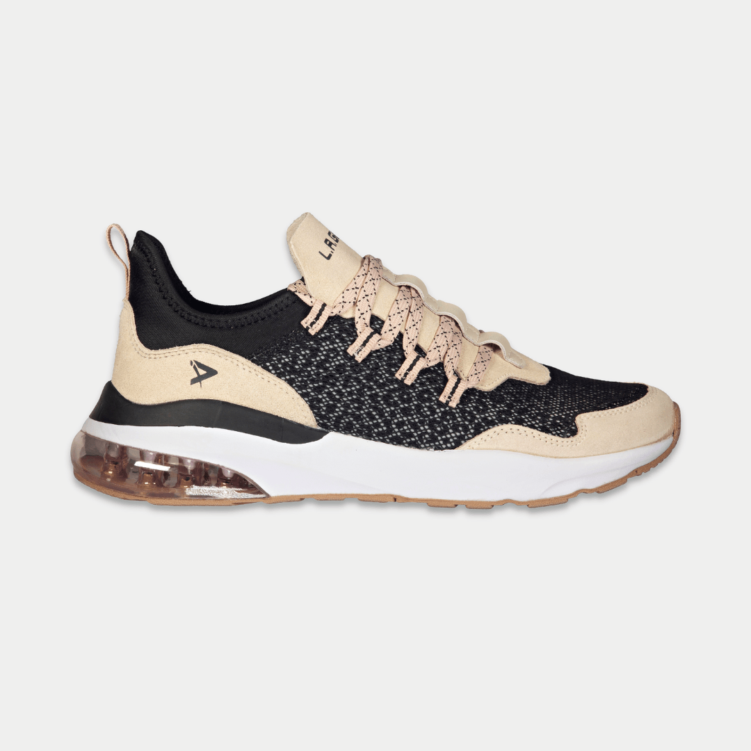 LA Gear Womens Runyon - 2022 Legacy Suede Fashion Athletic Sneaker Low Top