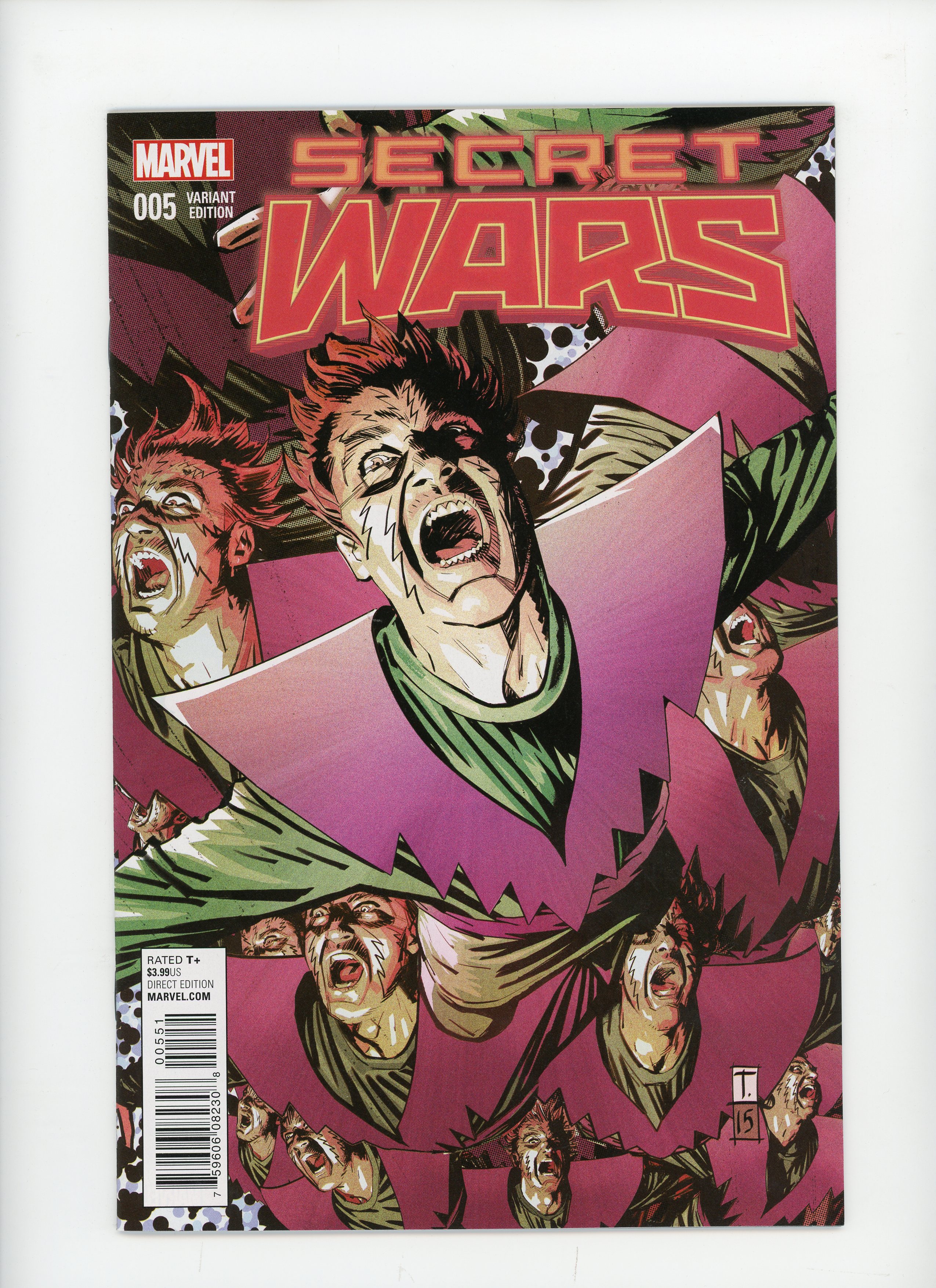 Marvel Secret Wars #5 Coker Variant NM 2015