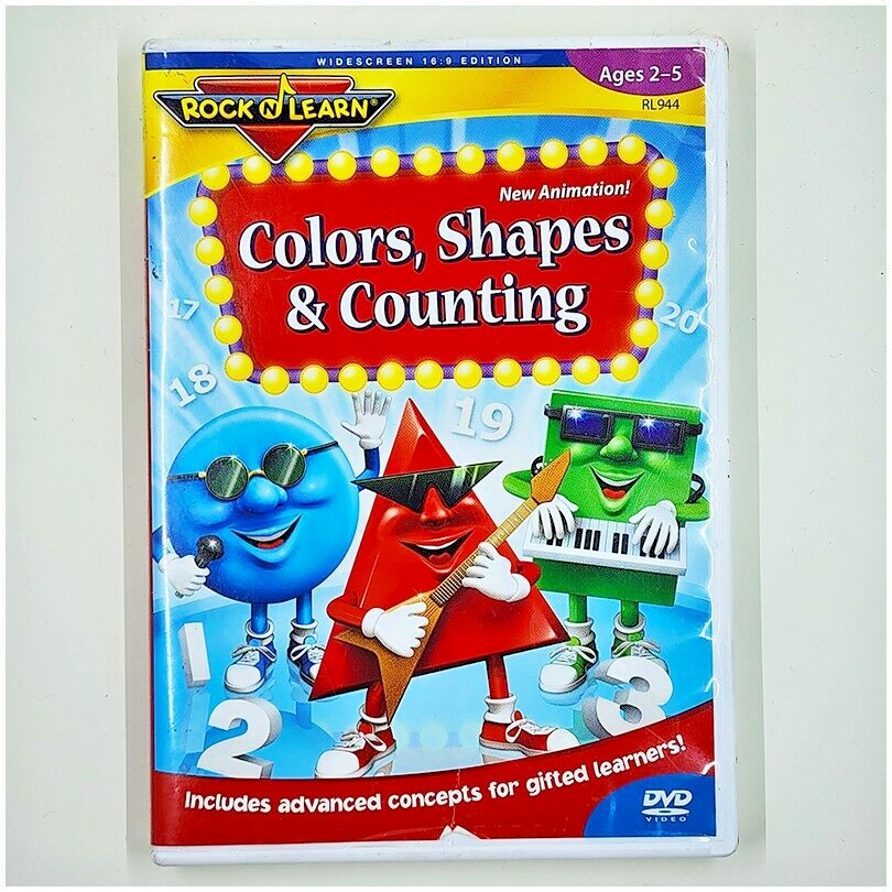 その他 Special Kids: Shapes &amp; Colors [DVD] Amazon.com: Colors, Shapes & Counting DVD by Rock 'N Learn : Rock