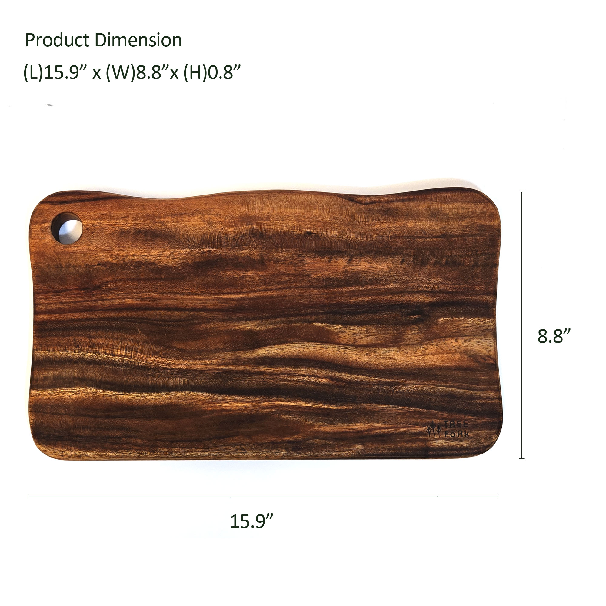 BAUMGABEL handgeschnitzter Boden Weru Holzschneidebrett kein Kleber FSC-zertifiziert - Bild 16 von 16