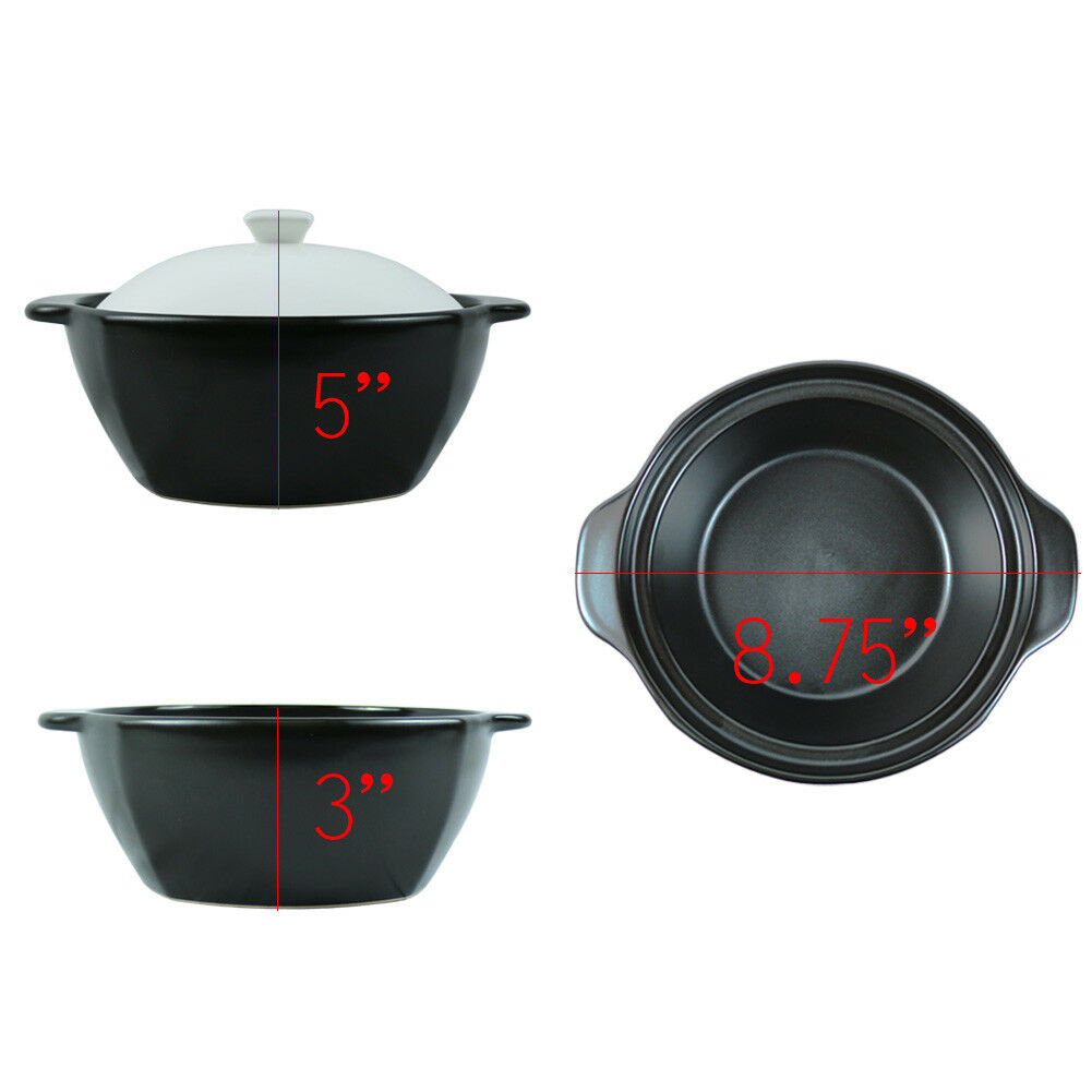 HANKOOK CHINAWARE Korean Cooking 1 QT Stovetop Ceramic Cookware Soup