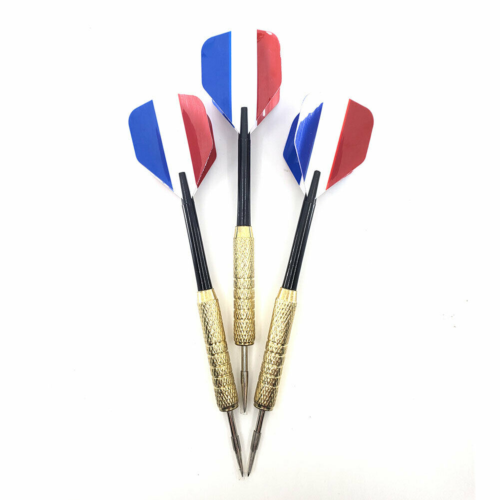 24 SETS NEW Steel Tip Darts Slim Barrel With Nice Dart Flights US