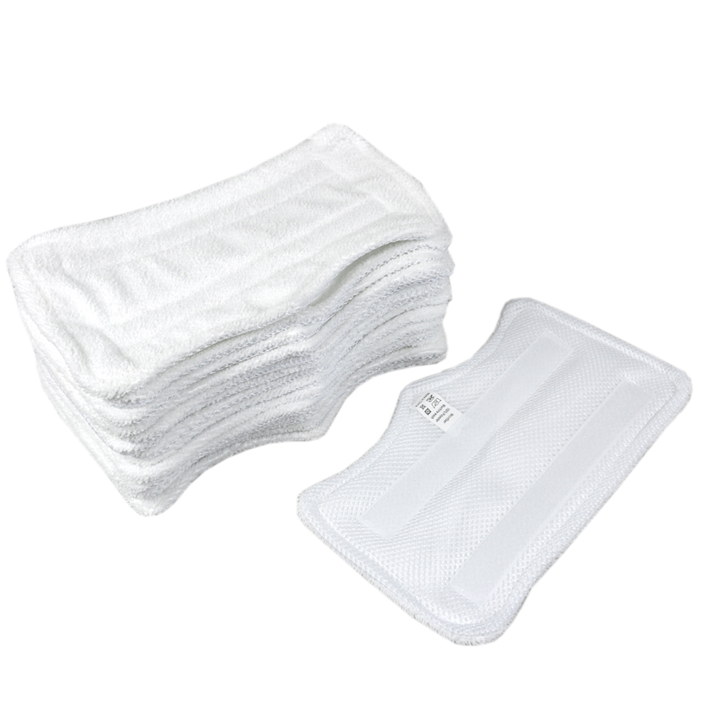 6x White Replacement Microfiber Head Pads For Shark Steam Mop S3250 S3101 S3251