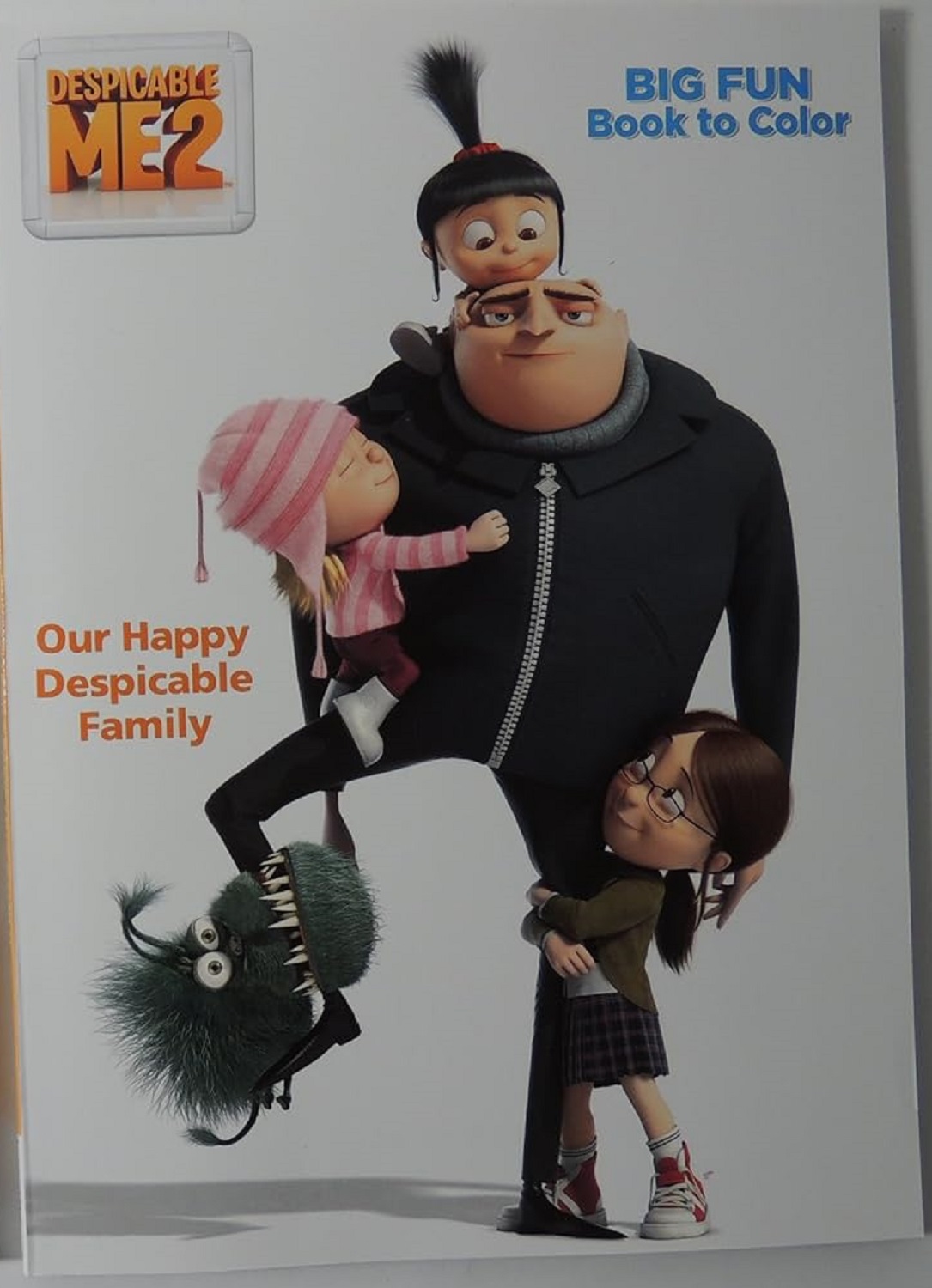 Despicable Me 2 Movie Kids Birthday Party Favor Gift Coloring Book 2 DESIGNS - Picture 2 of 3