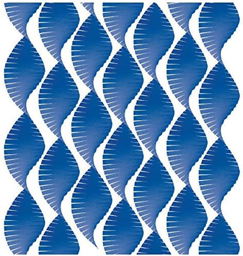 Solid Color Birthday Theme Party Decoration Wide Paper Fringe Streamer 5 COLORS