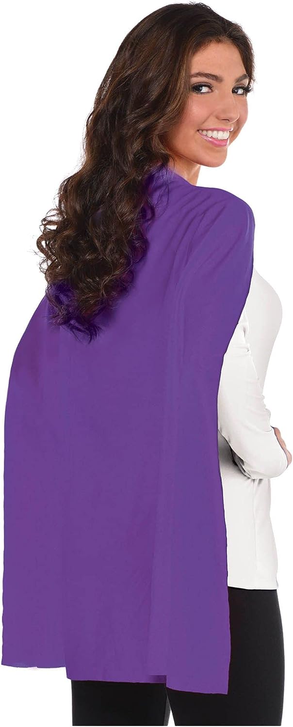 Cape 30" Fabric Suit Yourself Fancy Dress Halloween Costume Accessory 14 COLORS - Picture 15 of 15