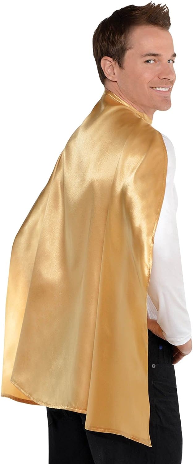 Cape 30" Fabric Suit Yourself Fancy Dress Halloween Costume Accessory 14 COLORS - Picture 9 of 15