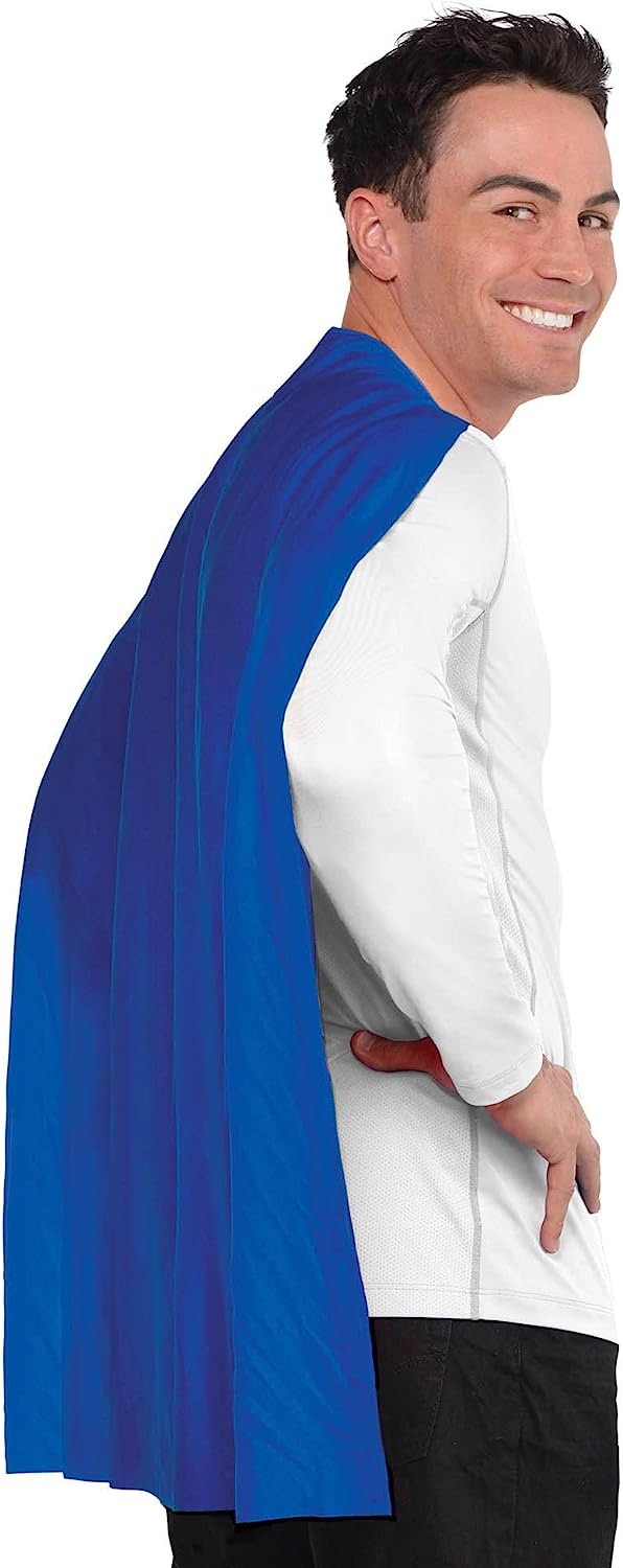 Cape 30" Fabric Suit Yourself Fancy Dress Halloween Costume Accessory 14 COLORS - Picture 7 of 15