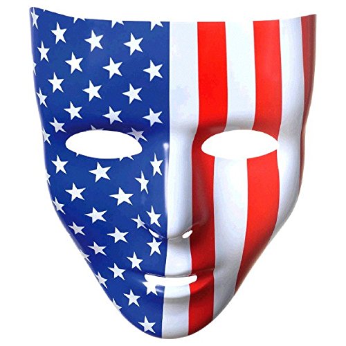 Team Spirit Full Face Mask Sports Party Halloween Costume Accessory 16 COLORS - Picture 13 of 17