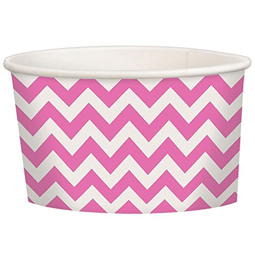 Chevron Polka Dot Modern Theme Birthday Party 9.5 oz Paper Treat Cups 15 COLORS - Bild 3 von 7