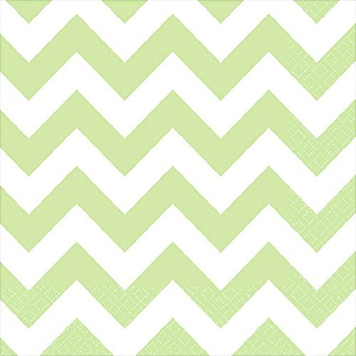 Chevron Polka Dot Modern Theme Birthday Party Paper Beverage Napkins 15 COLORS - Picture 12 of 13