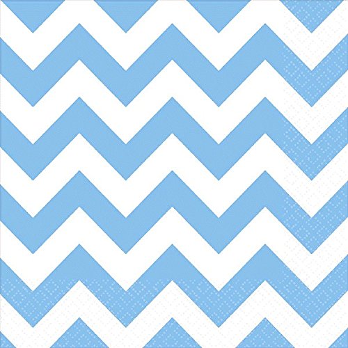 Chevron Polka Dot Modern Theme Birthday Party Paper Luncheon Napkins 15 COLORS - Picture 2 of 13