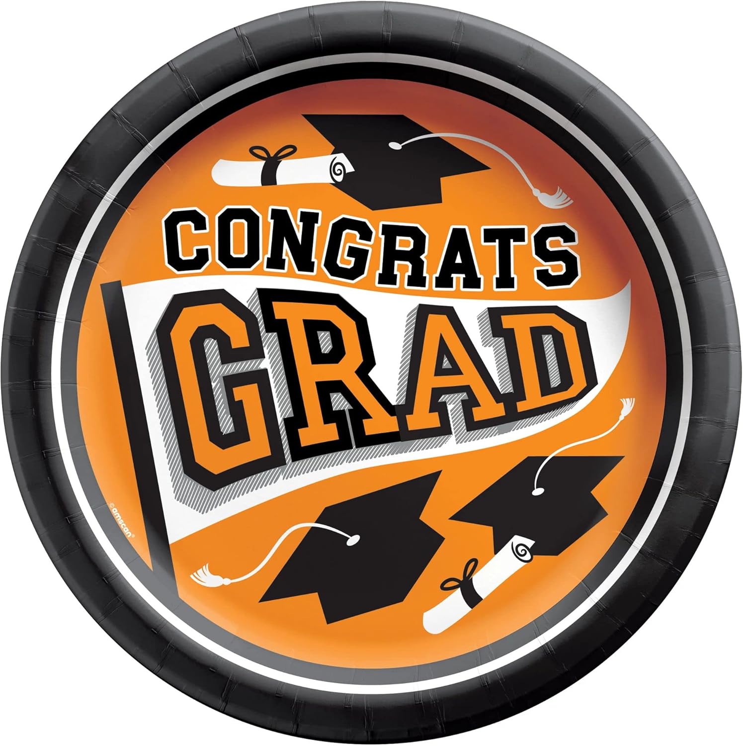 True to Your School Spirit Graduation Party 8.5" Paper Dinner Plates 11 COLORS - Picture 4 of 11