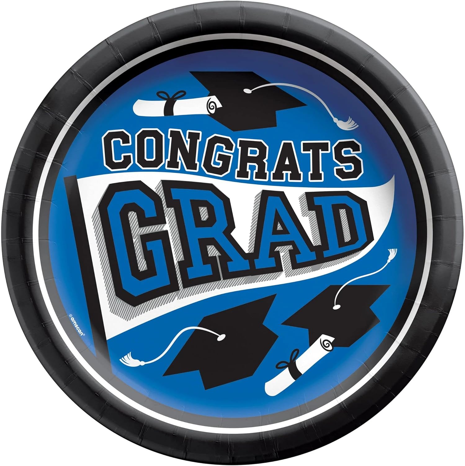 True to Your School Spirit Graduation Party 8.5" Paper Dinner Plates 11 COLORS - Picture 8 of 11