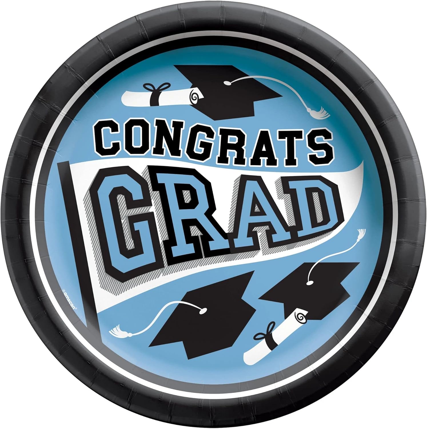 True to Your School Spirit Graduation Party 8.5" Paper Dinner Plates 11 COLORS - Picture 5 of 11