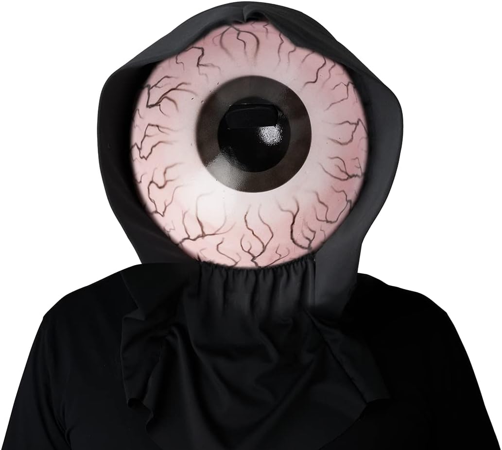 Optic Nerve Mask Eyeball Fancy Dress Halloween Adult Costume Accessory 2 COLORS - Picture 2 of 3