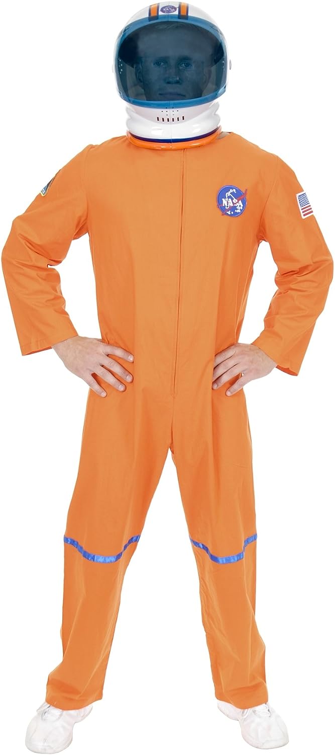Astronaut Space Suit Explorer Fancy Dress Up Halloween Adult Costume 2 COLORS - Picture 3 of 6