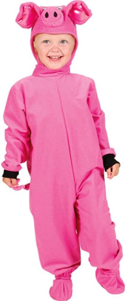 Little Pig Piggy Farm Animal Pink Cute Fancy Dress Halloween Baby Child Costume - Picture 9 of 10